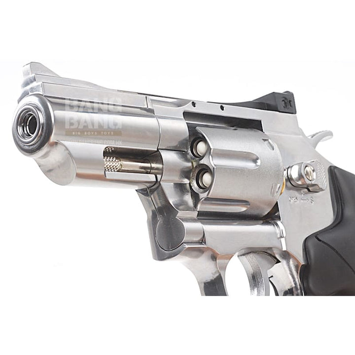 Gun Heaven (WinGun) 708 2.5 inch 6mm Co2 Revolver - Silver - Bang Bang Airsoft