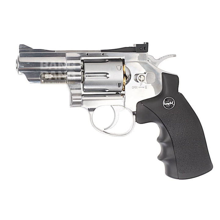 Gun Heaven (WinGun) 708 2.5 inch 6mm Co2 Revolver - Silver - Bang Bang Airsoft