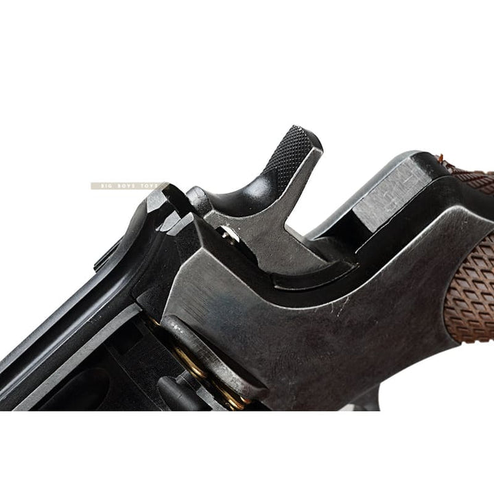 Gun Heaven (WinGun) 721 Nagant M1895 4 inch 6mm CO2 Revolver Weathered - BK - Bang Bang Airsoft