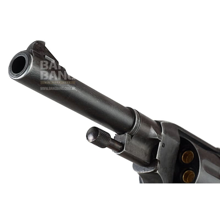 Gun Heaven (WinGun) 721 Nagant M1895 4 inch 6mm CO2 Revolver Weathered - BK - Bang Bang Airsoft