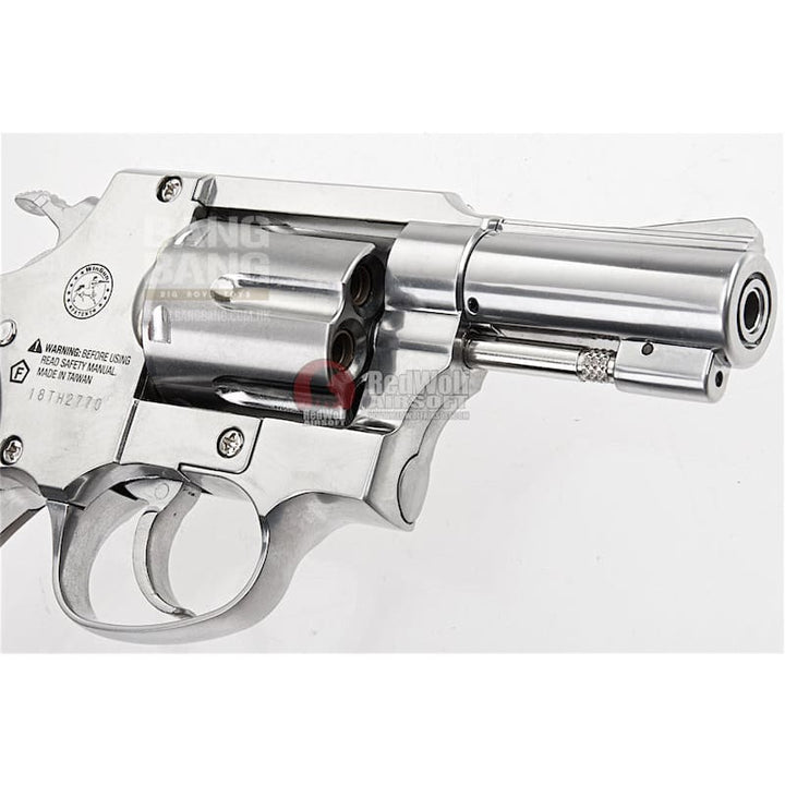 Gun Heaven (WinGun) 731 Sheriff M36 2.5 inch Co2 Revolver - Silver - Bang Bang Airsoft