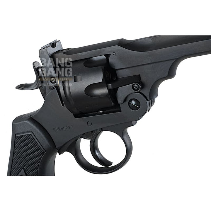 Gun Heaven (WinGun) 792 Webley MK VI 6mm Co2 Revolver - Black - Bang Bang Airsoft