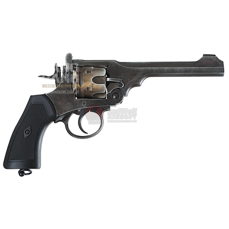 Gun Heaven (WinGun) 792 Webley MK VI 6mm Co2 Revolver - Weathered Version - Bang Bang Airsoft