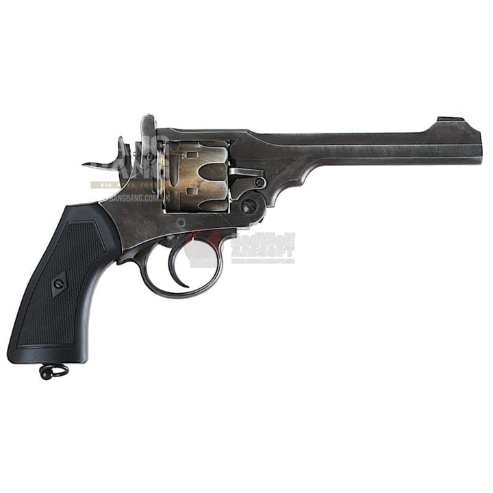 Gun Heaven (WinGun) 792 Webley MK VI 6mm Co2 Revolver - Weathered Version - Bang Bang Airsoft