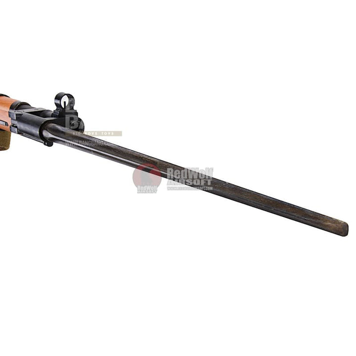 Gun Heaven (WinGun) Mosin - Nagant Co2 Bolt Action Rifle w/ Realistic Imitation Wood Furniture - Bang Bang Airsoft