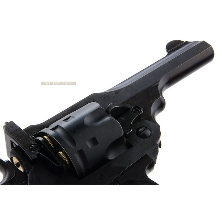 Gun Heaven (WinGun) Webley MK VI .455 4 inch Co2 Airsoft Revolver - Police Model (Aged Finish) - Bang Bang Airsoft