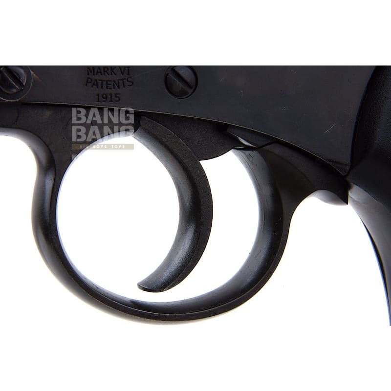 Gun Heaven (WinGun) Webley MK VI .455 4 inch Co2 Airsoft Revolver - Police Model (Aged Finish) - Bang Bang Airsoft
