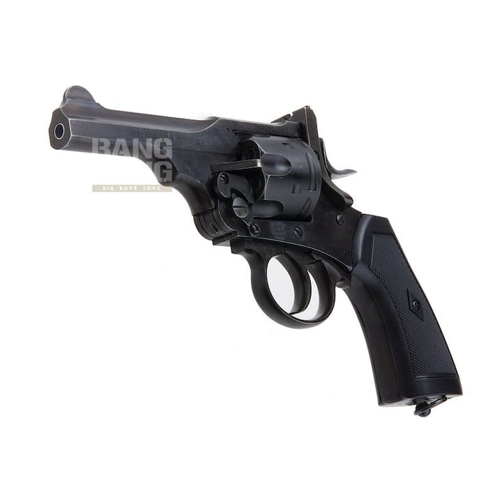 Gun Heaven (WinGun) Webley MK VI .455 4 inch Co2 Airsoft Revolver - Police Model (Aged Finish) - Bang Bang Airsoft