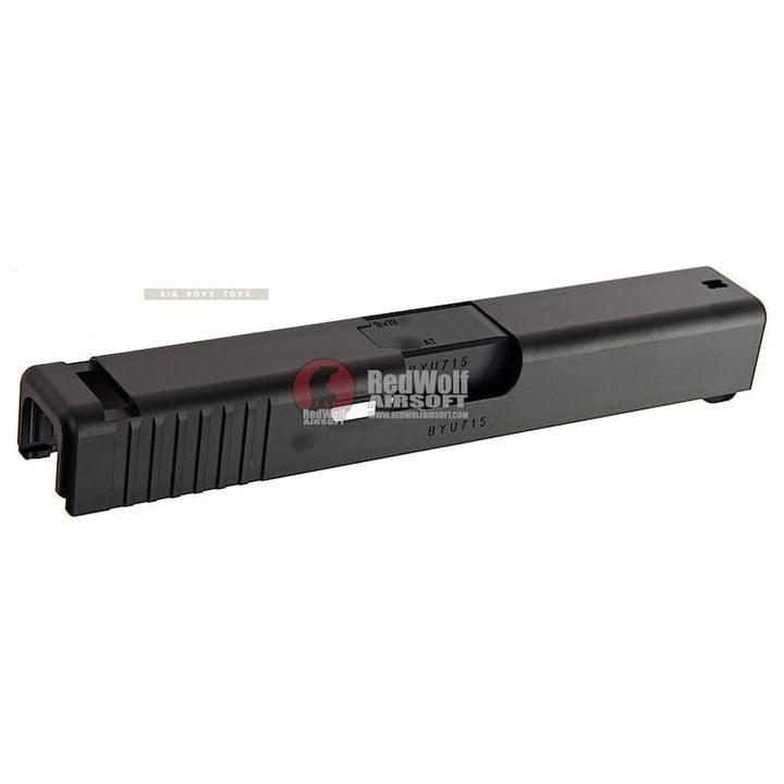 Guns Modify Aluminum Full CNC Slide Barrel Set for Tokyo Marui Model 19 GBB STD Black - Bang Bang Airsoft