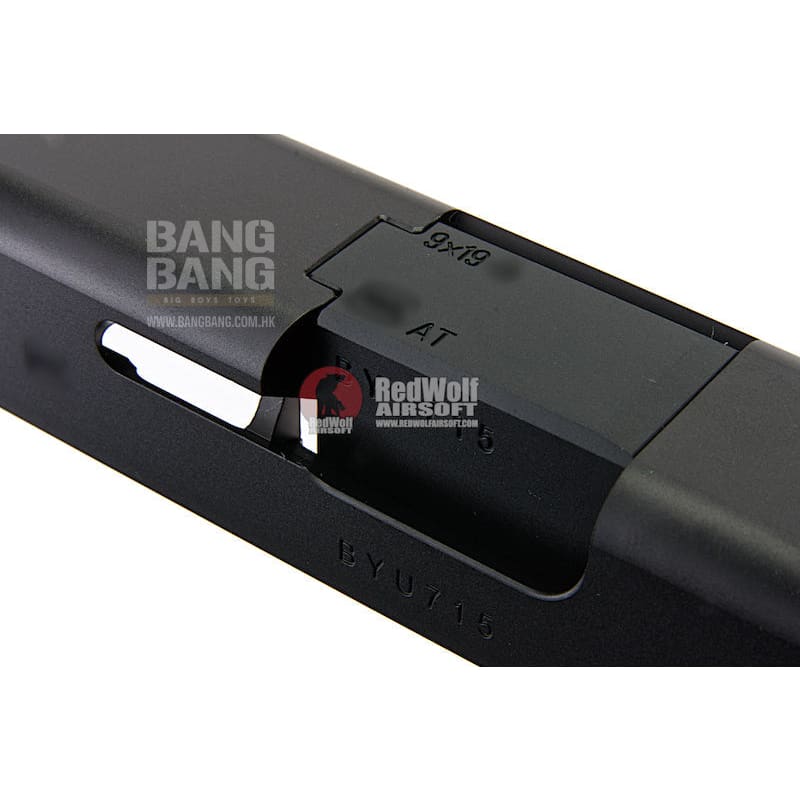 Guns Modify Aluminum Full CNC Slide Barrel Set for Tokyo Marui Model 19 GBB STD Black - Bang Bang Airsoft