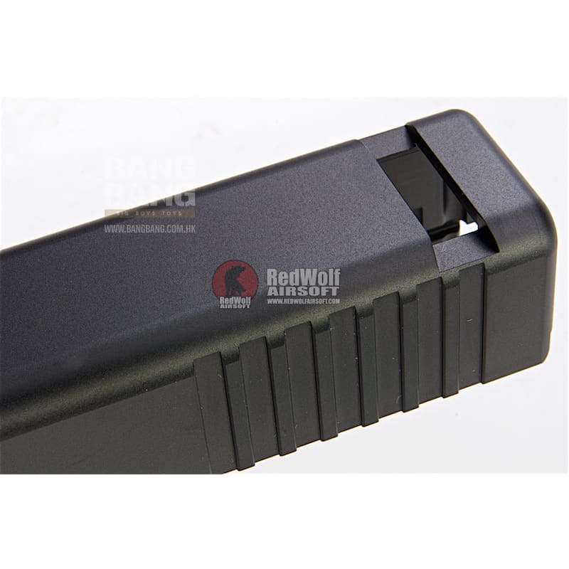 Guns Modify Aluminum Full CNC Slide Barrel Set for Tokyo Marui Model 19 GBB STD Black - Bang Bang Airsoft