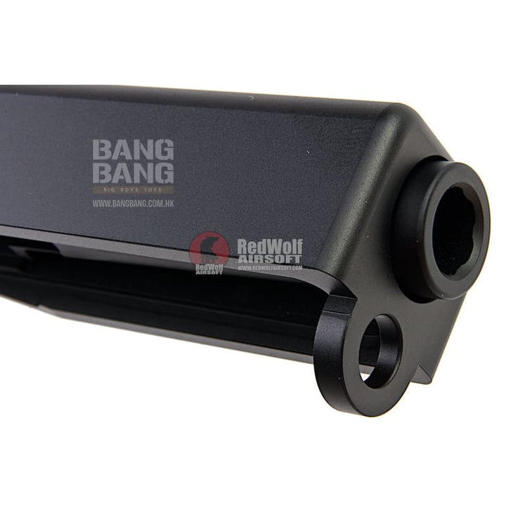 Guns Modify Aluminum Full CNC Slide Barrel Set for Tokyo Marui Model 19 GBB STD Black - Bang Bang Airsoft