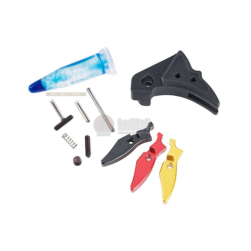 Guns Modify Aluminum Trigger for Tokyo Marui 17/18/26 ver.3 / SA Style - Black - Bang Bang Airsoft