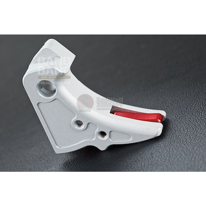 Guns Modify Aluminum Trigger for Tokyo Marui 17/18/26 ver.3 / SA Style - Silver - Bang Bang Airsoft