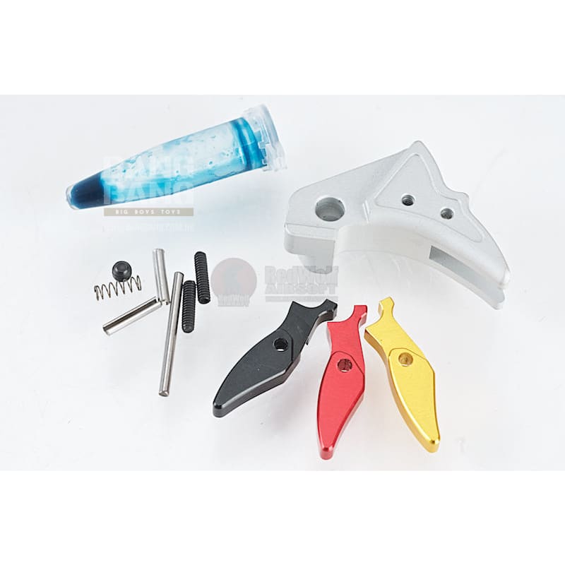 Guns Modify Aluminum Trigger for Tokyo Marui 17/18/26 ver.3 / SA Style - Silver - Bang Bang Airsoft