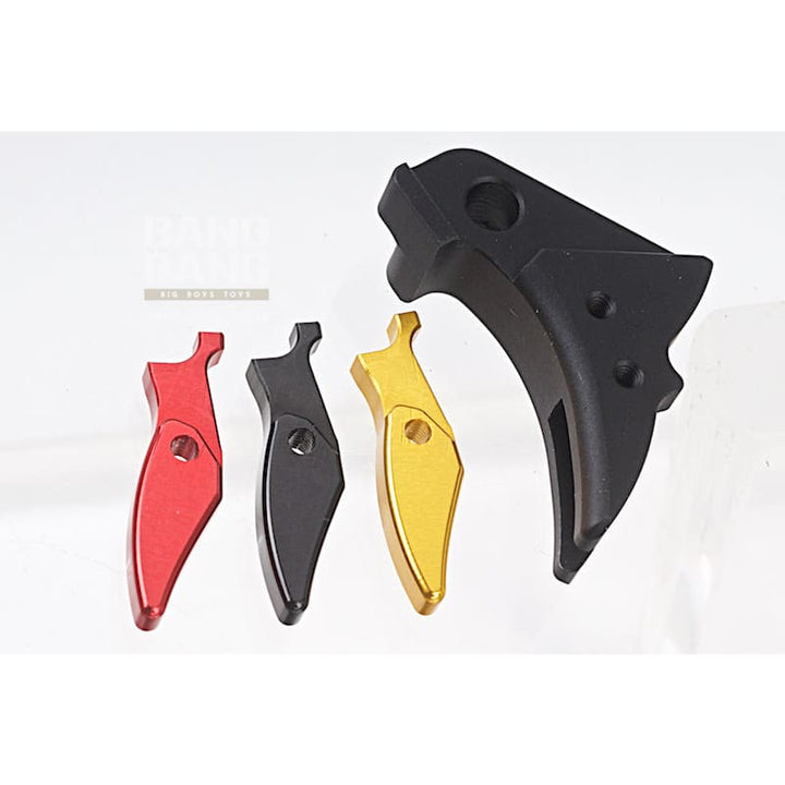 Guns Modify Aluminum Trigger for Tokyo Marui Glock Series - STD Style Ver 3 - Black - Bang Bang Airsoft