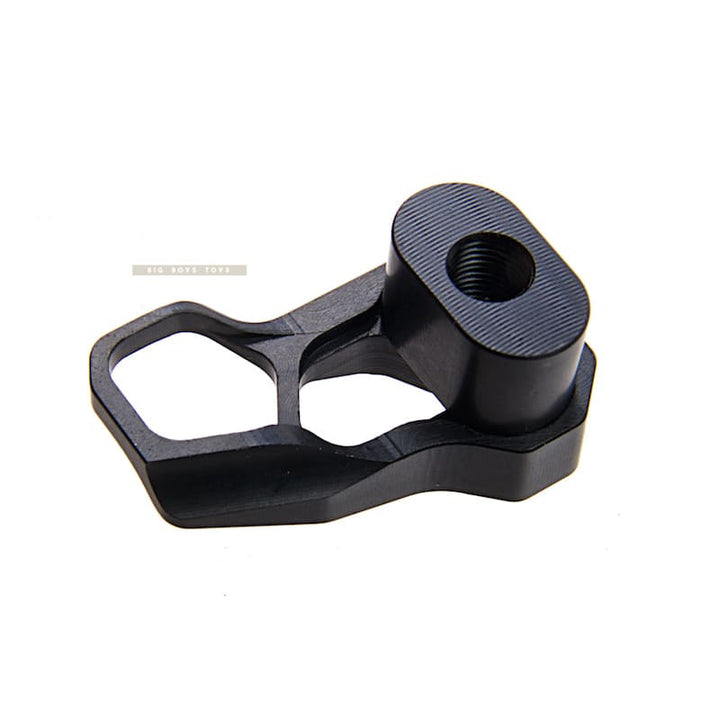Guns Modify CNC Aluminum Magazine Release Extension for Tokyo Marui M4 MWS ACC XMR - Black - Bang Bang Airsoft