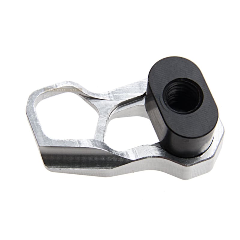 Guns Modify CNC Aluminum Magazine Release Extension for WA GBBR ACC XMR - Silver - Bang Bang Airsoft