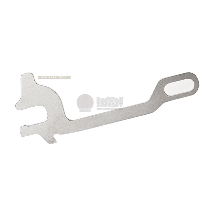Guns Modify CNC Stainless Steel Light Weight Bolt Stop Plate for Tokyo Marui M4 MWS - Bang Bang Airsoft