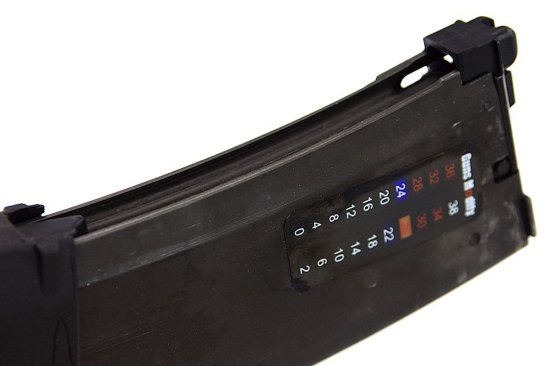 Guns Modify EVO Tokyo Marui M4 MWS Green Gas Magazine (35 rounds, Black) - No Marking - Bang Bang Airsoft