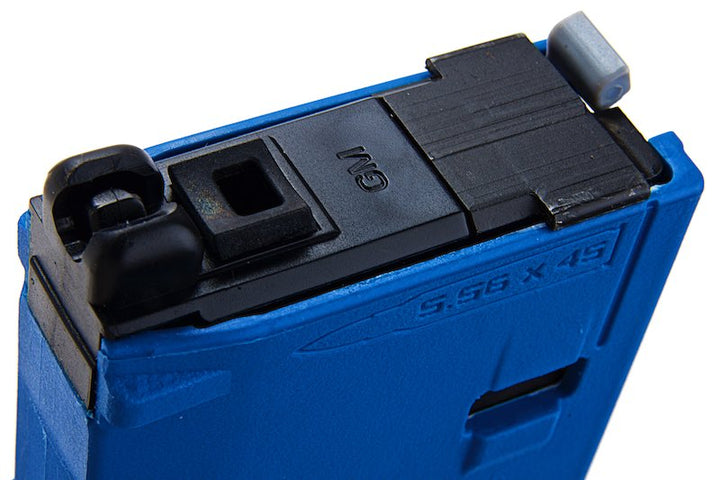 Guns Modify EVO Tokyo Marui M4 MWS Green Gas Magazine (35 rounds, Nato Training Blue) - Bang Bang Airsoft