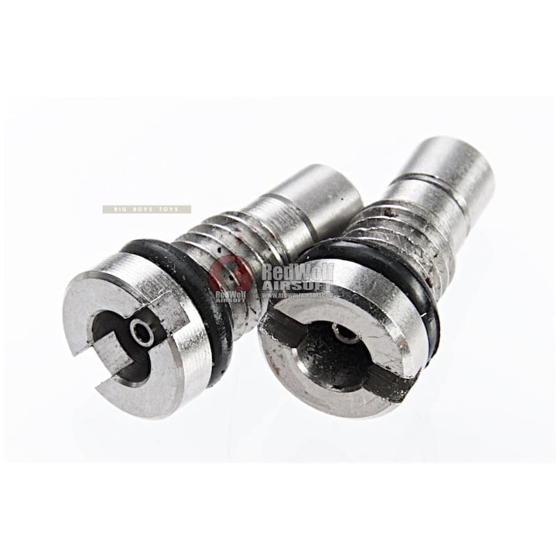 Guns Modify Full Stainless Steel Upgrade Injet Valve for WE / Umarex (VFC) GBB Series (2pcs) - Bang Bang Airsoft