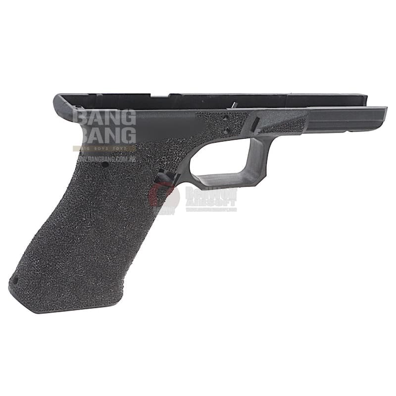 Guns Modify Polymer Gen 3 RTF Frame (Stippling AGC Style) for Tokyo Marui Model 17 - Black - Bang Bang Airsoft