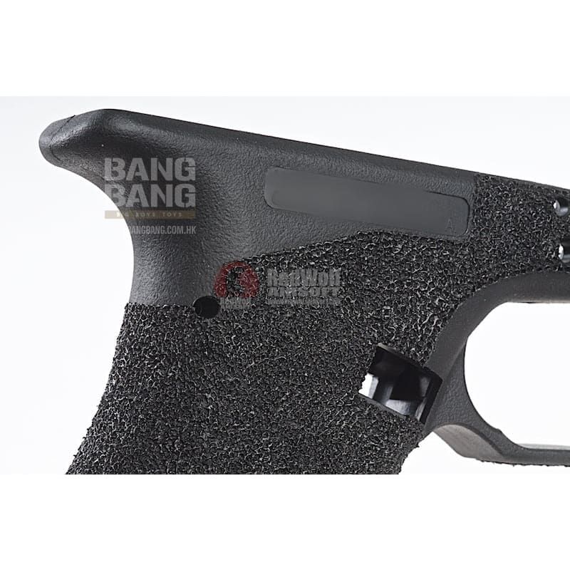 Guns Modify Polymer Gen 3 RTF Frame (Stippling AGC Style) for Tokyo Marui Model 17 - Black - Bang Bang Airsoft