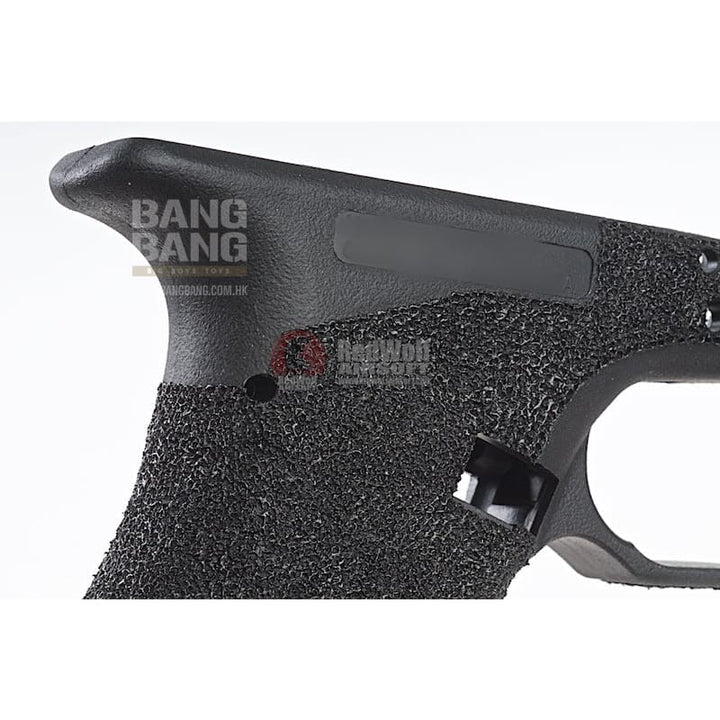 Guns Modify Polymer Gen 3 RTF Frame (Stippling AGC Style) for Tokyo Marui Model 17 - Black - Bang Bang Airsoft