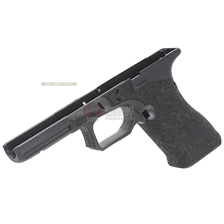Guns Modify Polymer Gen 3 RTF Frame (Stippling AGC Style) for Tokyo Marui Model 17 - Black - Bang Bang Airsoft