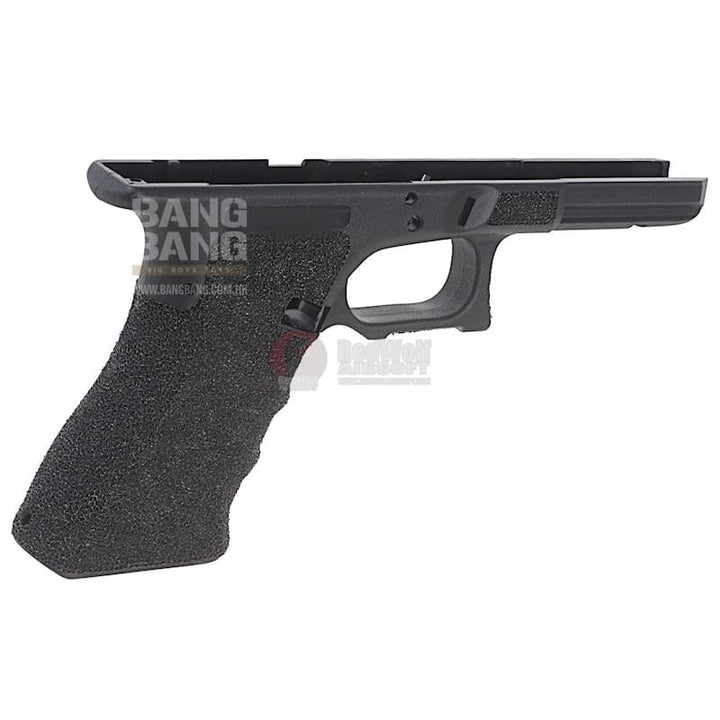 Guns Modify Polymer Gen 3 RTF Frame (Stippling S Style) for Tokyo Marui Model 17 - Black - Bang Bang Airsoft