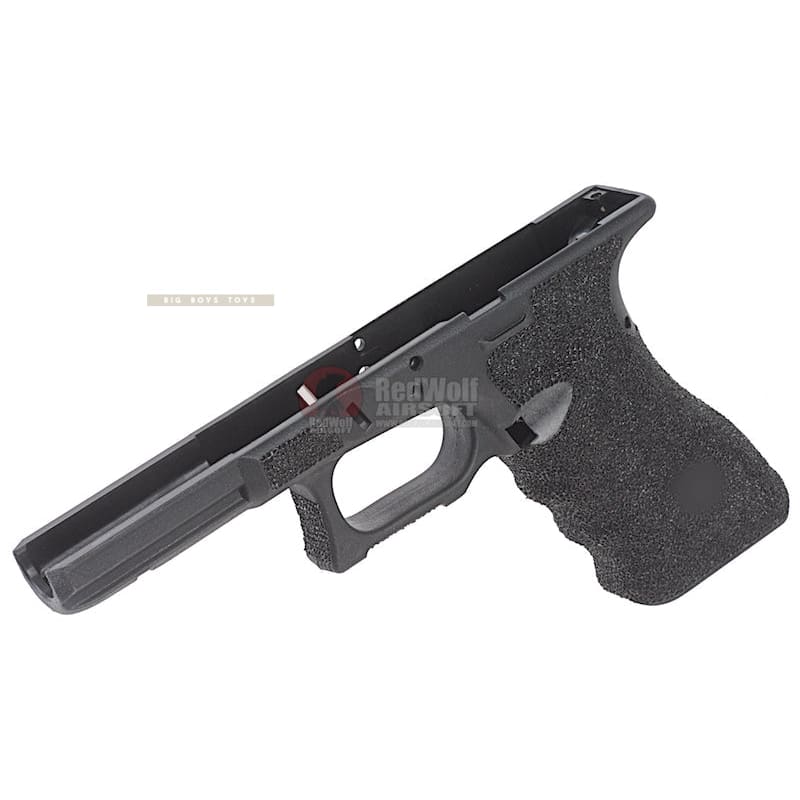 Guns Modify Polymer Gen 3 RTF Frame (Stippling S Style) for Tokyo Marui Model 17 - Black - Bang Bang Airsoft