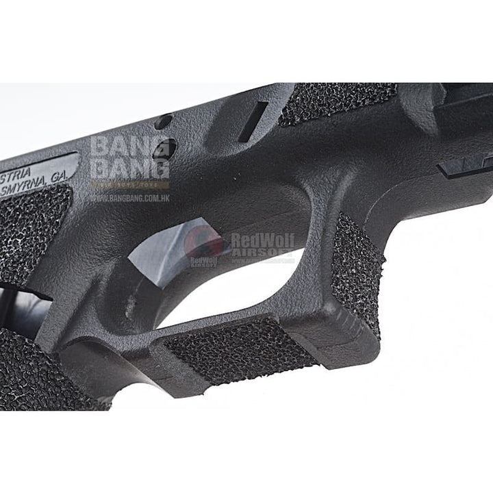 Guns Modify Polymer Gen 3 RTF Frame (Stippling S Style) for Tokyo Marui Model 17 - Black - Bang Bang Airsoft