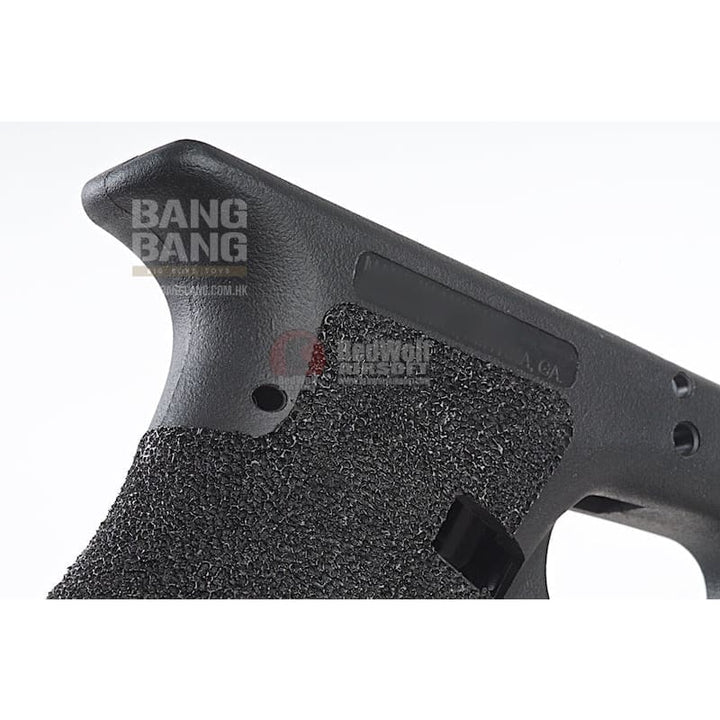 Guns Modify Polymer Gen 3 RTF Frame (Stippling S Style) for Tokyo Marui Model 17 - Black - Bang Bang Airsoft