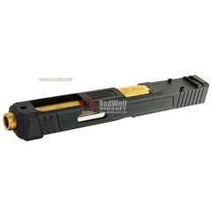 Guns modify sa g34 + rmr slide with stainless steel gold