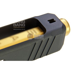 Guns modify sa g34 + rmr slide with stainless steel gold