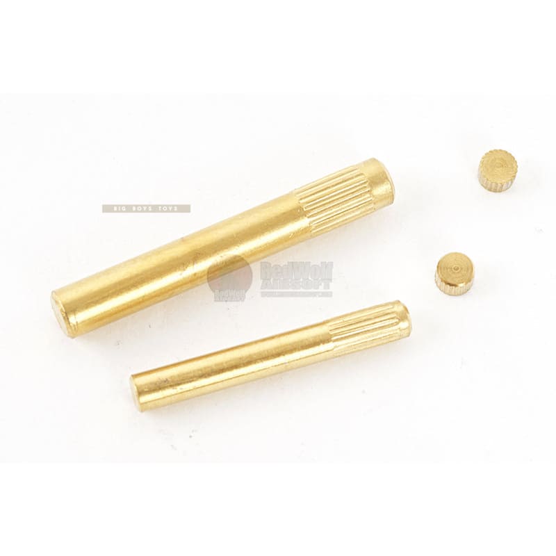 Guns Modify Stainless Steel Pin Set for Tokyo Marui G Series - Gold - Tin Nitride - Bang Bang Airsoft