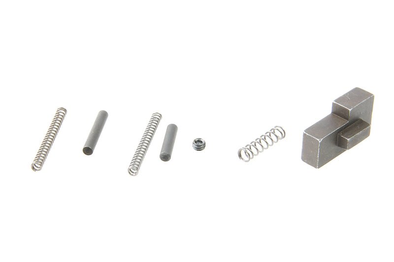 Guns Modify Tokyo Marui MWS GBBR Receiver Set (CNC Aluminum Non Coating Version) - Blank Marking V1 - Bang Bang Airsoft
