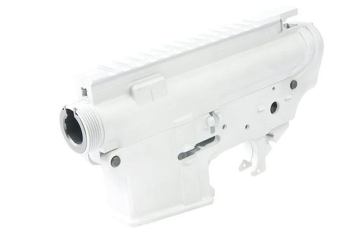 Guns Modify Tokyo Marui MWS GBBR Receiver Set (CNC Aluminum Non Coating Version) - Blank Marking V1 - Bang Bang Airsoft