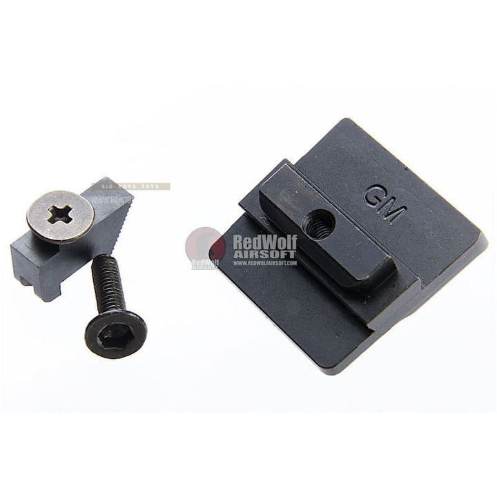 Guns Modify W Style Steel CNC Fiber Optic Sight Set for Tokyo Marui / Guns Modify/ WE Glock GBB Series - Bang Bang Airsoft