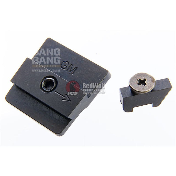 Guns Modify W Style Steel CNC Fiber Optic Sight Set for Umarex (VFC) Glock GBB Series - Bang Bang Airsoft