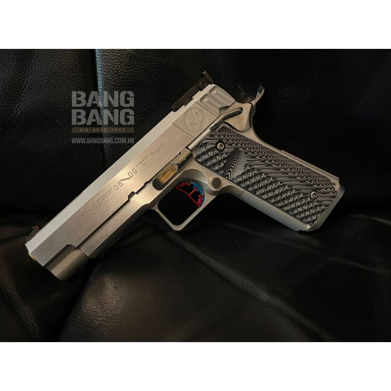 Gunsmith Bro SV Sight Tracker 1911 Full Custom Complete Airsoft (Silver) - Bang Bang Airsoft