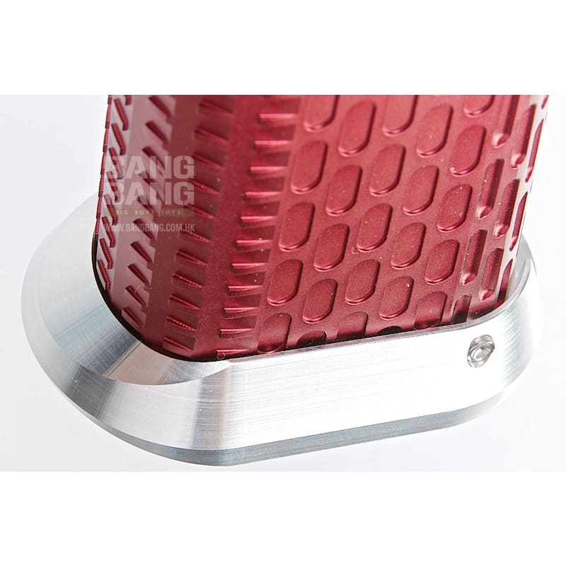Gunsmith Bros Aluminum Grip (Limcat Style) for Tokyo Marui Hi - Capa GBB Series - Red - Bang Bang Airsoft