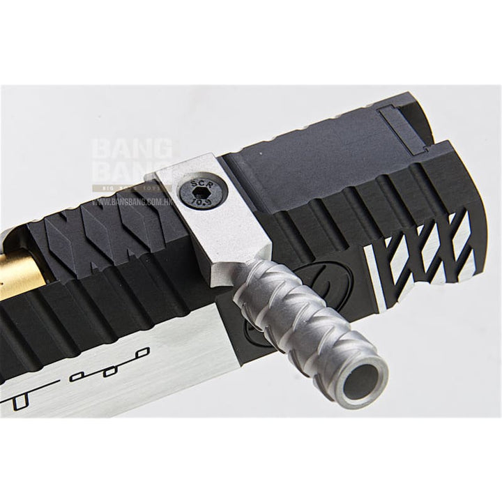 Gunsmith Bros CNC Aluminum IMM Big Rhombus Open Slide Set for Tokyo Hi - Capa Series - 2 Tone - Bang Bang Airsoft