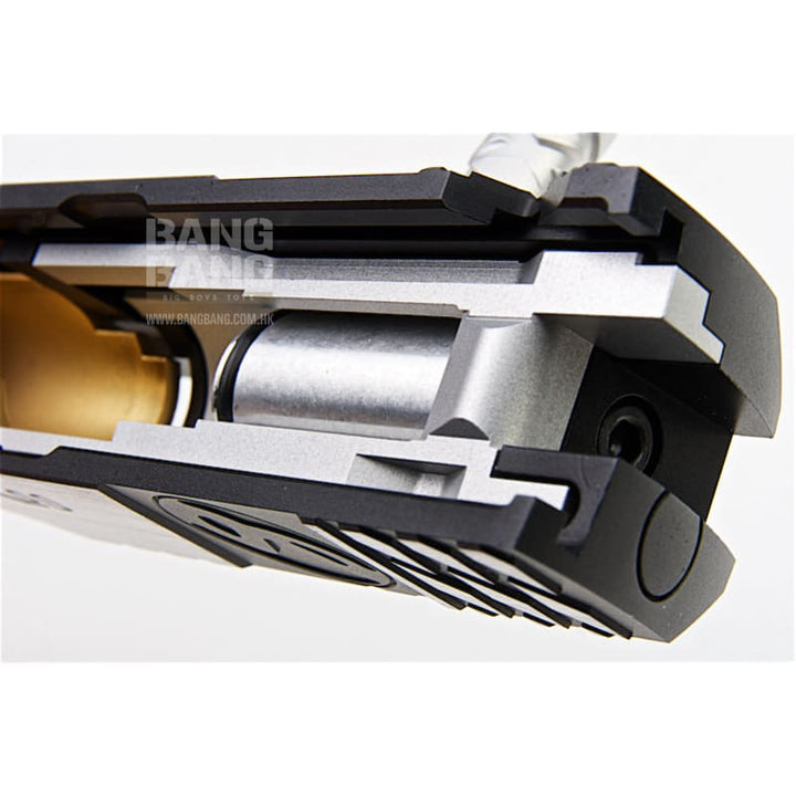 Gunsmith Bros CNC Aluminum IMM Big Rhombus Open Slide Set for Tokyo Hi - Capa Series - 2 Tone - Bang Bang Airsoft