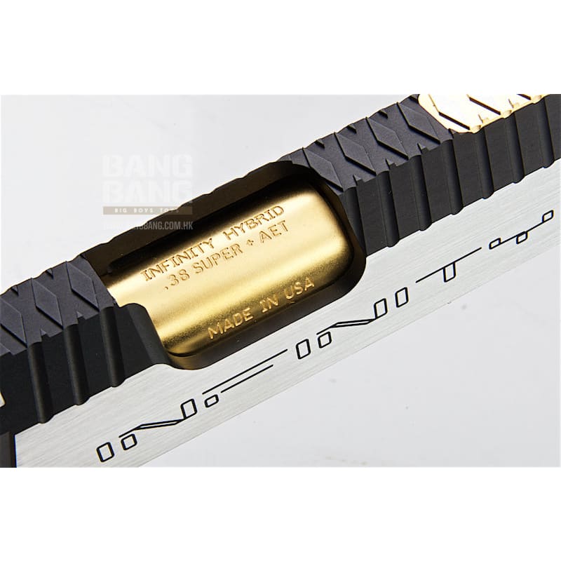 Gunsmith Bros CNC Aluminum IMM Big Rhombus Open Slide Set for Tokyo Hi - Capa Series - 2 Tone - Bang Bang Airsoft