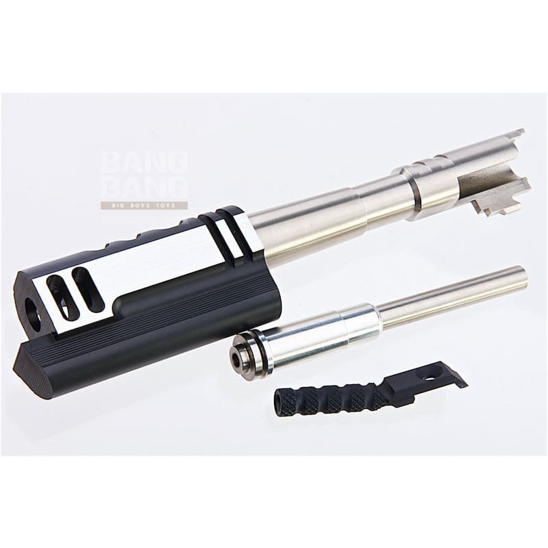 Gunsmith Bros CNC Aluminum Limcat Tigercat Open Slide Set for Tokyo Marui Hi - Capa 5.1 - 2 Tone - Bang Bang Airsoft