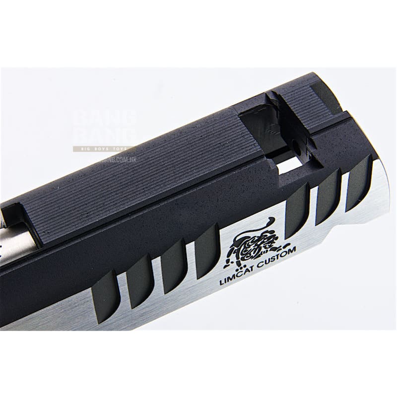 Gunsmith Bros CNC Aluminum Limcat Tigercat Open Slide Set for Tokyo Marui Hi - Capa 5.1 - 2 Tone - Bang Bang Airsoft