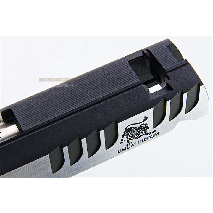 Gunsmith Bros CNC Aluminum Limcat Tigercat Open Slide Set for Tokyo Marui Hi - Capa 5.1 - 2 Tone - Bang Bang Airsoft