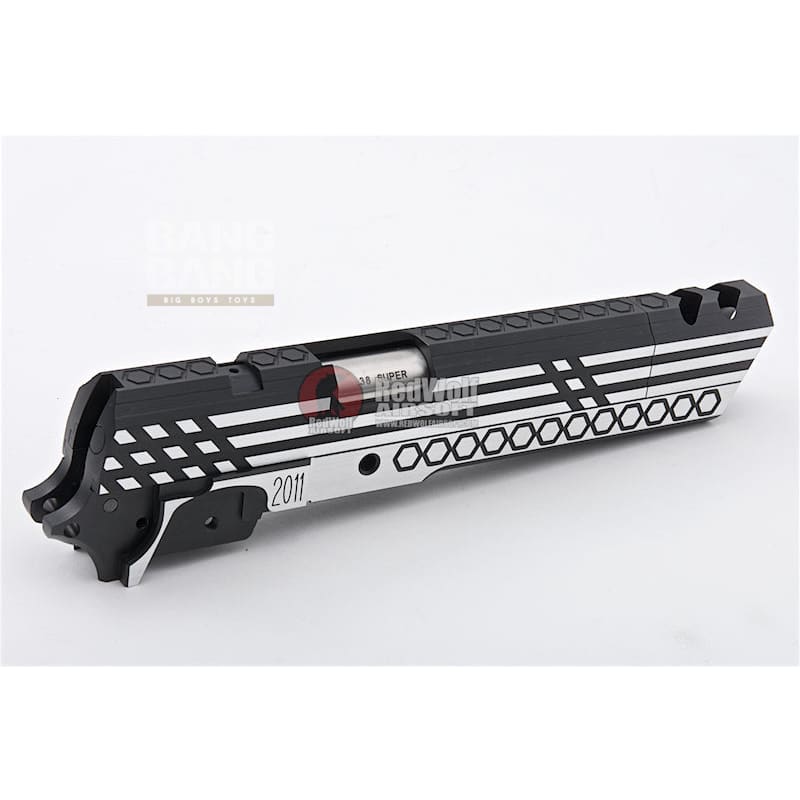 Gunsmith Bros CNC Aluminum Smoking Holes Open Slide Kit Set for Tokyo Marui Hi - Capa Series - Bang Bang Airsoft